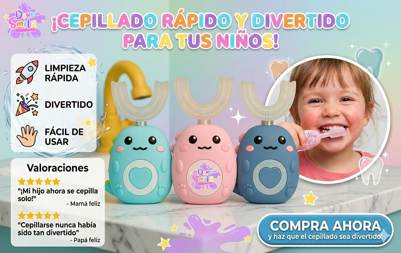 Cepillo de dientes eléctrico DinoSmileLab™